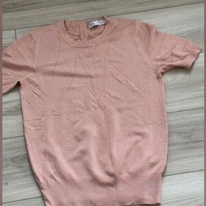 Zara Women's Pink Sweater